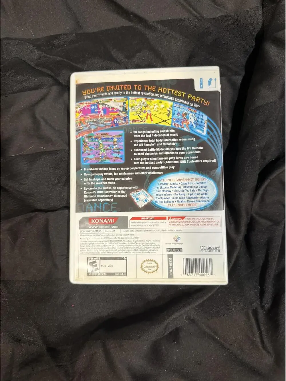 Dance Dance Revolution Hottest Party Wii Game‎